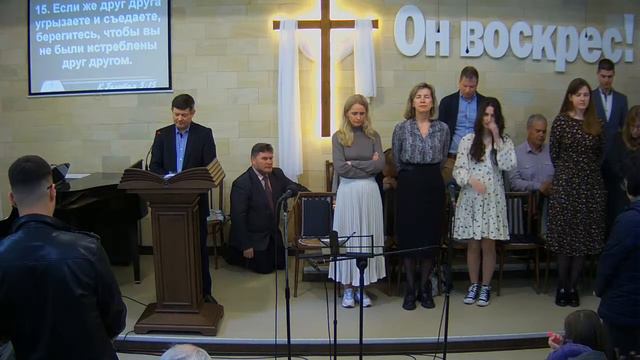 Воскресное служение в церкви На Лосинке смотреть онлайн
