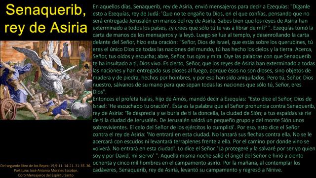 Senaquerib, rey de Asiria смотреть онлайн