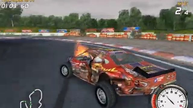 Обзор игры Flat Out смотреть онлайн