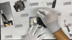 Xiaomi Redmi note 9 / Замена экрана / Меняем дисплейный модуль Сяоми нот 9 /сервисный центр x-repai