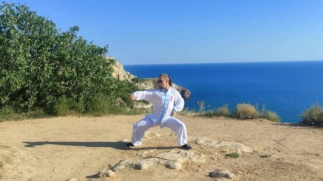 Лукашенко Юрий Павлович 36 лет. Тайцзицюань Хэ - 46 форм. смотреть онлайн