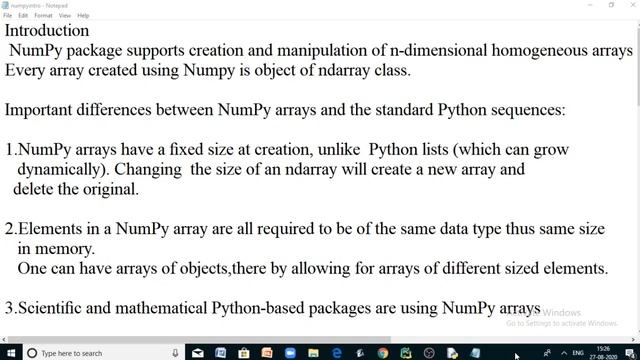 #1|| Python|| Numpy||Introduction смотреть онлайн