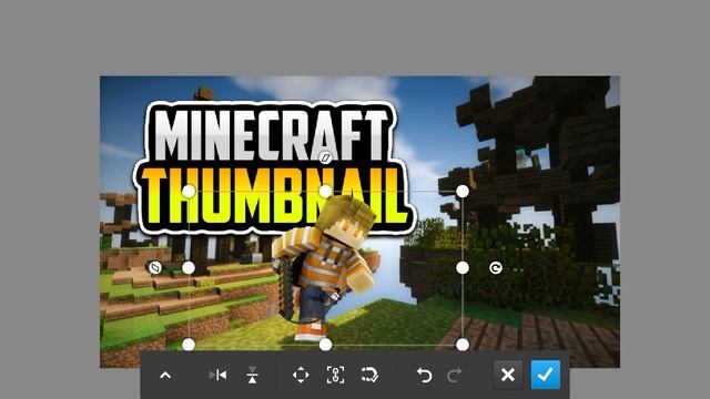 How To Make A Minecraft Thumbnail On Android // PixelLab & PS Touch смотреть онлайн