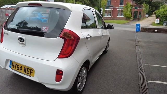 2014 Kia Picanto 1.0 2 in Clear White смотреть онлайн