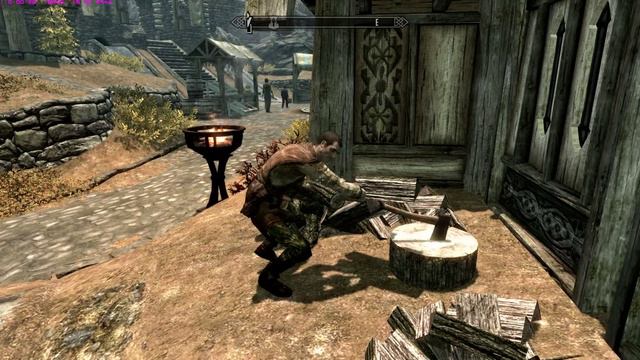 The Elder Scrolls V: Skyrim Wood Cutting Bug смотреть онлайн