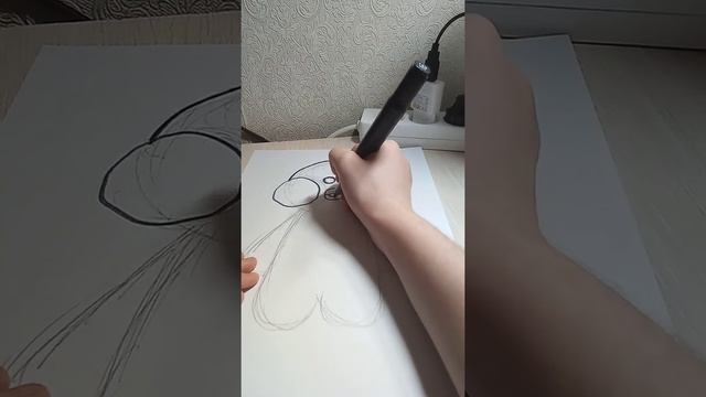 учимся рисовать утю!!!?в следующем видео раскрасим!?като-так??? смотреть онлайн