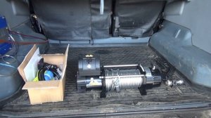 Установка лебедки фирмы 4х4 в бампер РИФ на УАЗ Патриот?