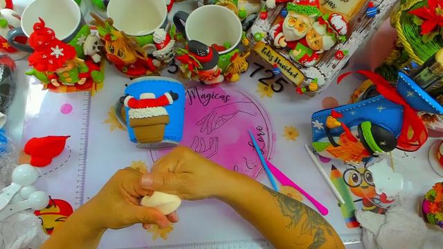 Decoracion Navideña en Porcelana Fria смотреть онлайн