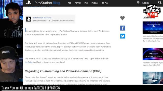PlayStation Showcase Announced for Next Week! | PSVR2 GAMESCAST LIVE смотреть онлайн