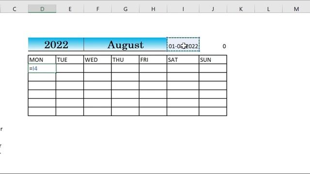 How to Create a Dynamic Calendar in Excel | No VBA смотреть онлайн