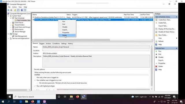 KMS tool script deletion from task scheduler смотреть онлайн