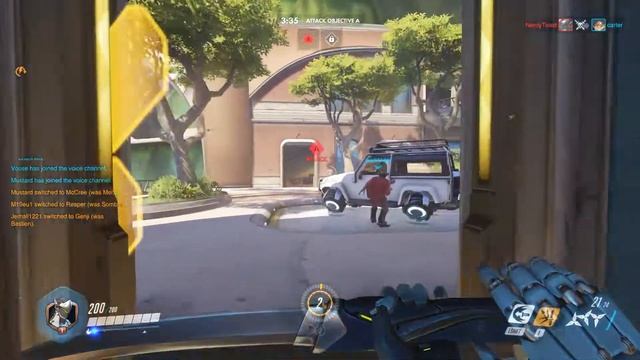 Overwatch | NVIDIA GTX 1060 6GB | ASUS GL502VM Ultra settings 60 fps смотреть онлайн