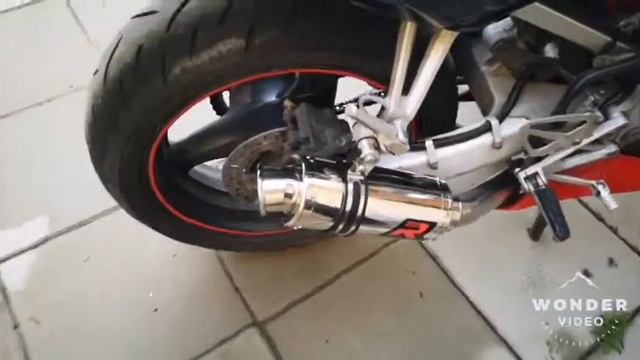 Dominator GP I Exhaust CBR 600 F4 1999 смотреть онлайн