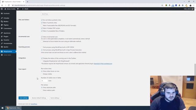 Ninja Scanner para WordPress смотреть онлайн