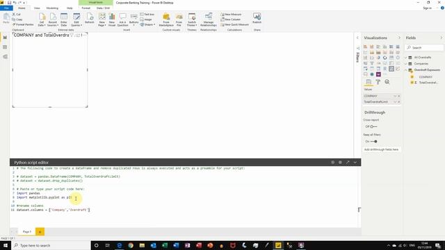Python Visuals in Power BI смотреть онлайн