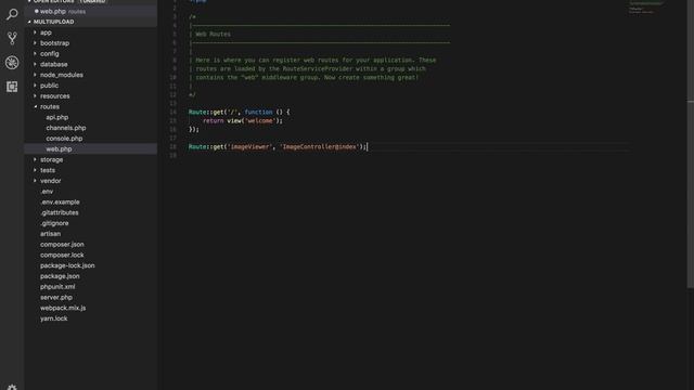 Laravel 5 - Bootstrap Multi File Image Uploader- Creating the Routes 1 of 4 смотреть онлайн