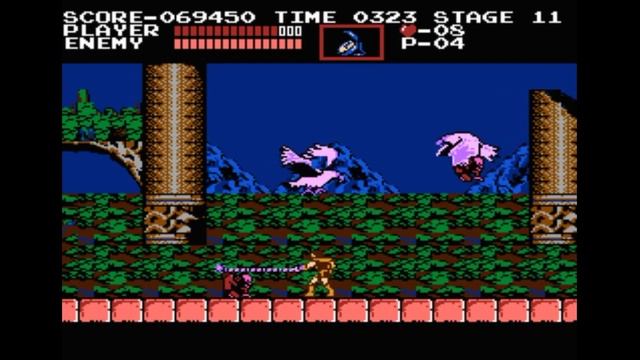 Dendy (Famicom,Nintendo,Nes) 8-bit Castlevania 1часть Stage 4