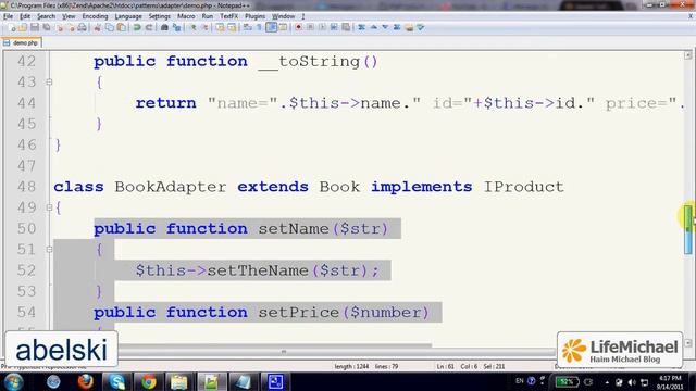 The Adapter Design Pattern in PHP смотреть онлайн