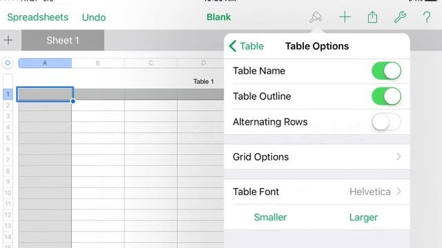 How to remove default grey lines in Numbers (iPad) смотреть онлайн