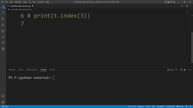 Tuple Functions in Python | Built-in Functions | Python Tutorial For Beginners Part #40 смотреть онлайн