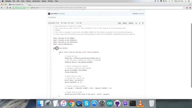 Raspberry Pi ADC081C I2C Analog to Digital Converter Java Tutorial смотреть онлайн