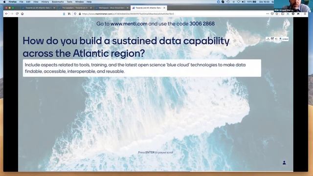 Towards an All Atlantic Data Space for the Ocean смотреть онлайн