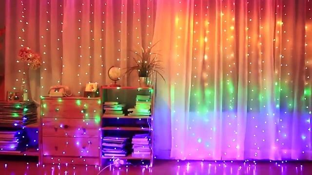 Светодиодный радужный зановес