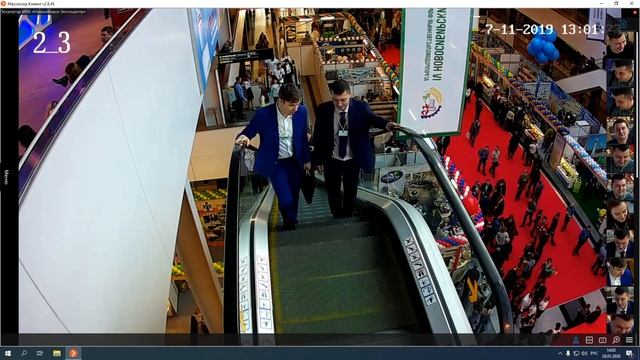 Подсчет посетителей на основе видео с реального объекта смотреть онлайн