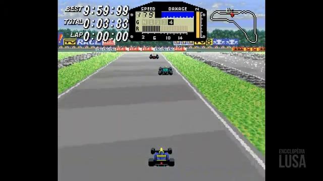 F1 Roc - Race of Champions - 1992 (Gameplay) смотреть онлайн
