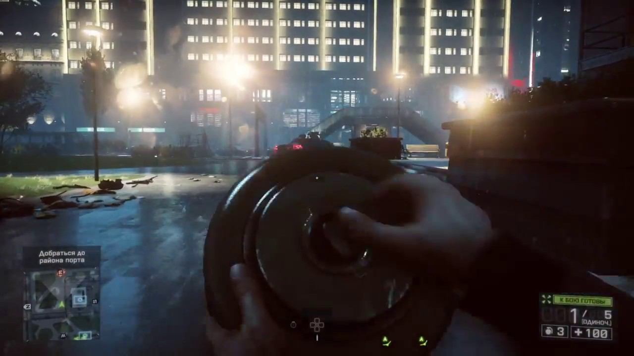 Battlefield 4 на Ps4, прохождение, Миссия 2. Китай. Уничтоженние танка.