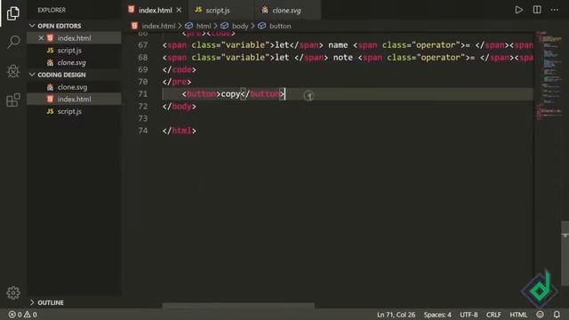 Copy Text To Clipboard With JavaScript смотреть онлайн