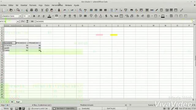 Como Crear Escenarios En  Libre Office Calc