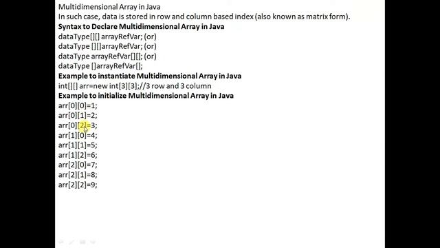 Java Array Part 2 смотреть онлайн