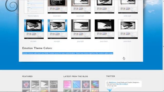 Themeforest / WordPress Theme - eMotion смотреть онлайн