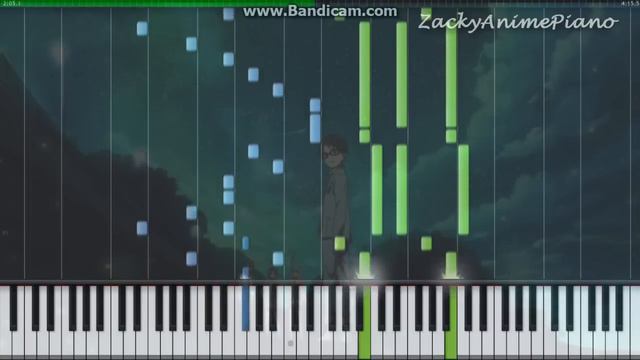 Shigatsu wa Kimi no Uso ED2 - Orange (Full Version) (Synthesia) (Piano by ZackyAnimePiano) смотреть онлайн
