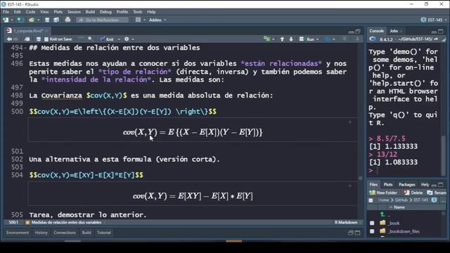 Tema 1, distribuciones conjuntas: Condicionales, covarianza y correlación смотреть онлайн