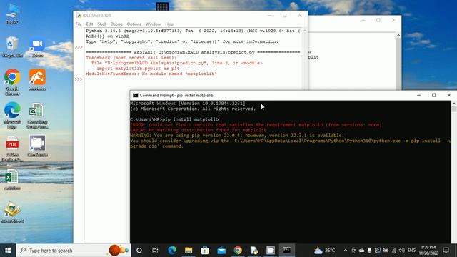 Solved: ModuleNotFoundError: No module named 'matplotlib' смотреть онлайн