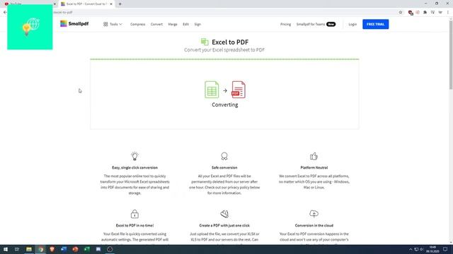 How to Convert Excel to PDF Online 2020 (FREE & EASY) смотреть онлайн