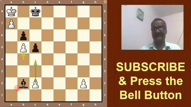 Nice Pawn Endgame || chess puzzle #158, white to play & Draw | chess tricks, ideas & strategy смотреть онлайн