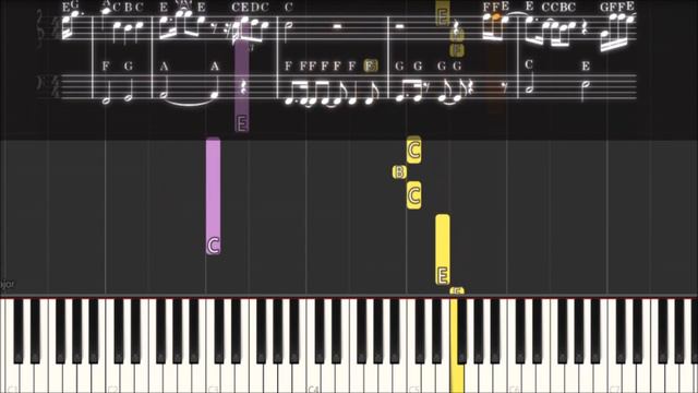 Kataomoi / 片思い - Aimer | EASY Piano Tutorial C MAJOR & Sheet смотреть онлайн