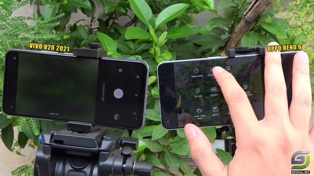 Oppo Reno6 5G vs Vivo V20 2021 Camera Comparison | Test Camera Features смотреть онлайн