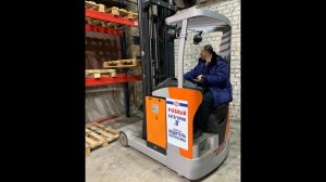 Работа на штабелере.  28 день