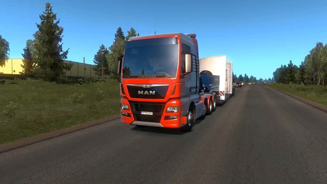 ETS 2 Update - 8x4 MAN TGX Euro 6 Truck смотреть онлайн