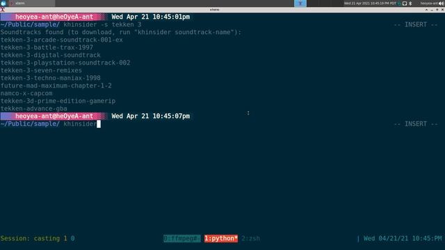 khinsider - Download Video Game Soundtracks - Linux CLI смотреть онлайн