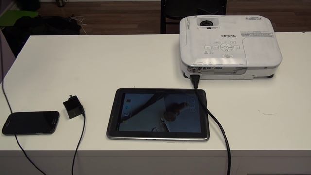 How to hook up a Samsung Galaxy 10.1 Tablet to a projector смотреть онлайн