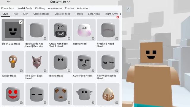 FREE FRECKLED + 3 FACE HEADS & FAKE KORBLOX ? смотреть онлайн