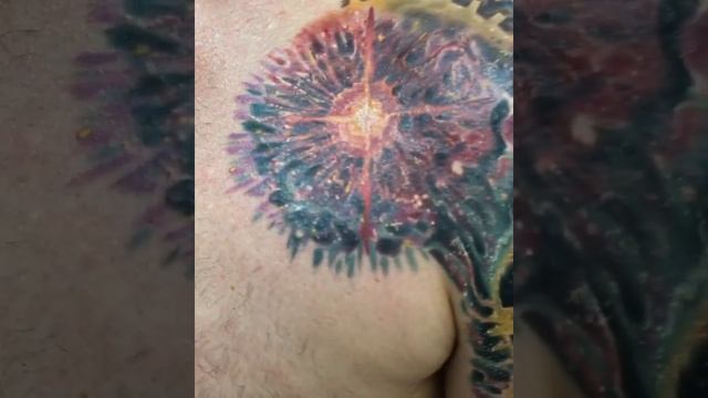 Galaxy tattoo by HunterUrscum смотреть онлайн