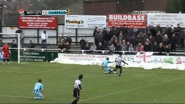 HIGHLIGHTS | Bath City 4-0 Cambridge United 29/1/11 смотреть онлайн