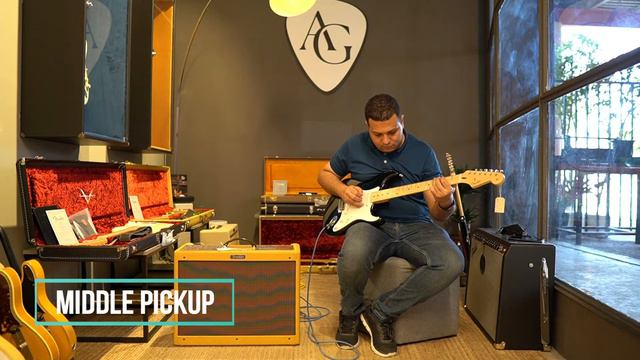 Fender Masterbuilt Todd Krause Eric Clapton Black Stratocaster смотреть онлайн