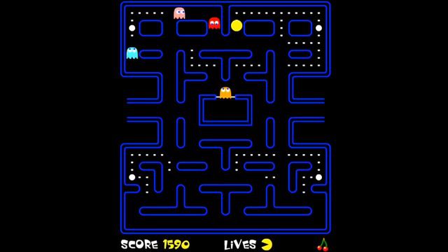 ч.1 Классические игры: Pacman смотреть онлайн